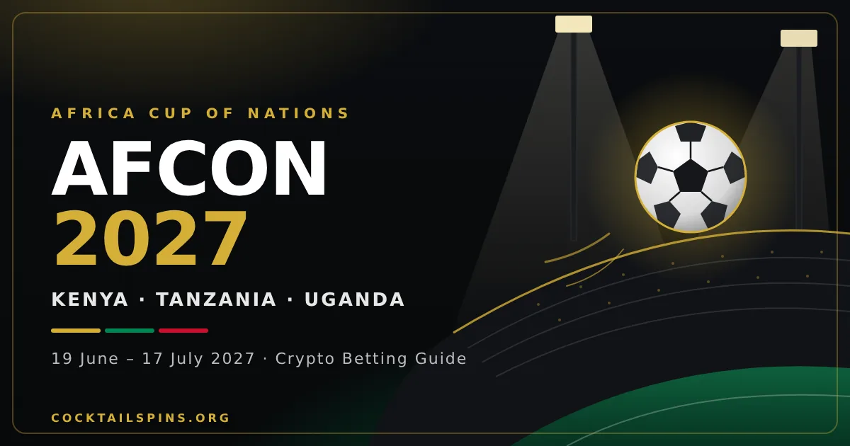 AFCON 2027 Crypto Betting Guide — Kenya, Tanzania and Uganda