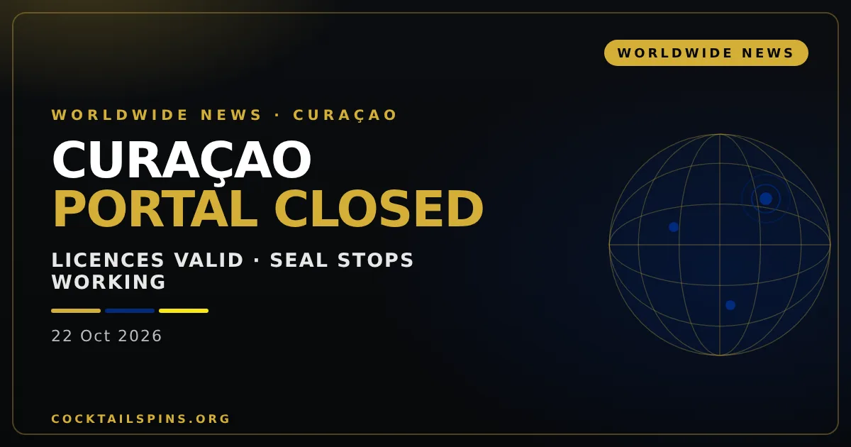 Curaçao Closes Its Hacked Licensing Portal for Good, and the Licence Seal Stops Working