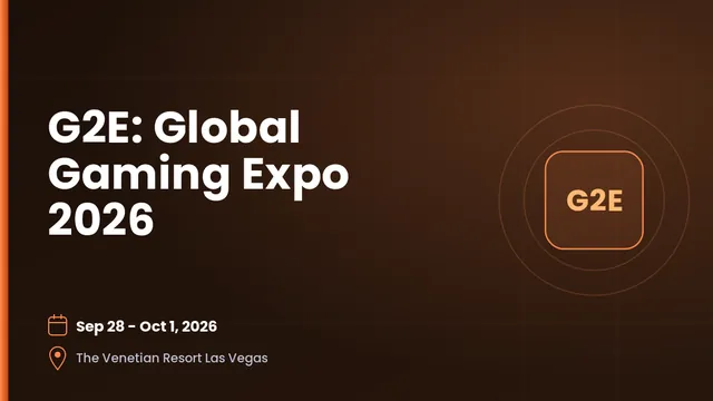 G2E Global Gaming Expo 2026 Las Vegas