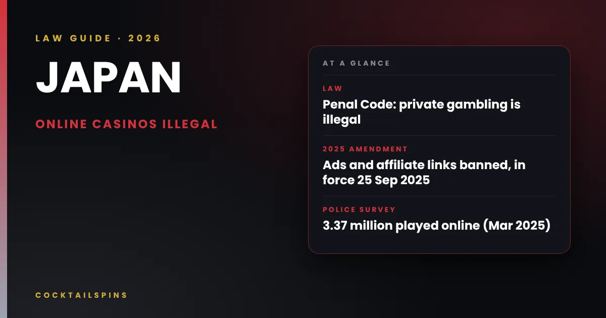 Japan: law at a glance