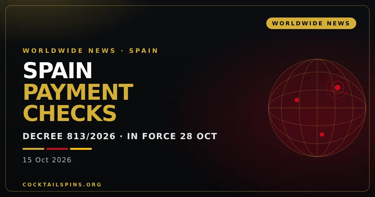Spain: Gambling Payments Must Match the Account Holder
